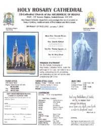Holy Rosary Bulletin 2018-01-07