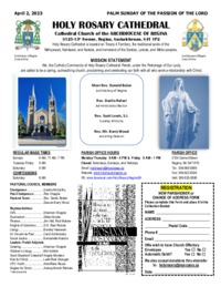 Holy Rosary Bulletin 2023-04-02
