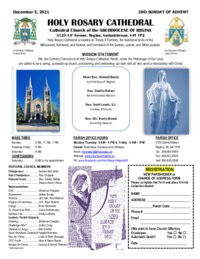 Holy Rosary Bulletin 12-05-2021