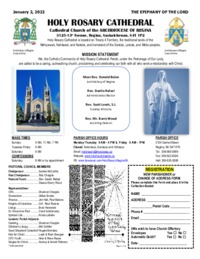 Holy Rosary Bulletin 01-02-2022