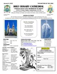 Holy Rosary Bulletin 01-09-2022