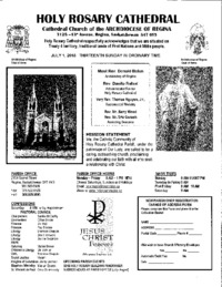 Holy Rosary Bulletin 2018-07-01