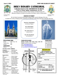 Holy Rosary Bulletin 2024-06-02