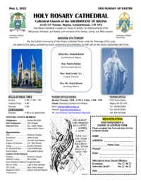 Holy Rosary Bulletin 05-01-2022