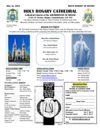 Holy Rosary Bulletin 2023-05-14