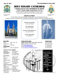 Holy Rosary Bulletin 05-16-2021