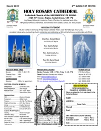 Holy Rosary Bulletin 05-08-2022