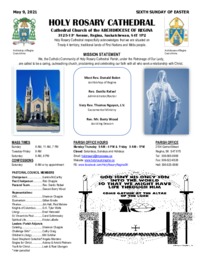 Holy Rosary Bulletin 05-09-2021