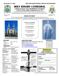 Holy Rosary Bulletin 11-21-2021