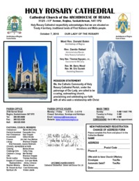Holy Rosary Bulletin 2018-10-07