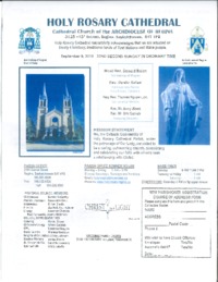 Holy Rosary Bulletin 2018-09-09