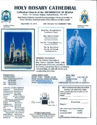 Holy Rosary Bulletin 2018-09-23