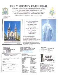 Holy Rosary Bulletin 2018-02-04